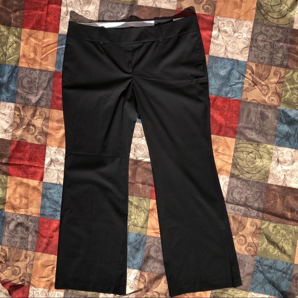 NWT- Ann Taylor Black Pants/Trousers Size 18 Long